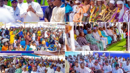Campagne électorale dans la 8è ce: Bilal Yacoubou mobilise plus de 10.000 militants au profit de Wadagni-Talata