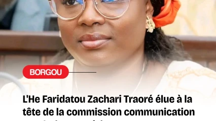 Caucus des femmes parlementaires du Bénin: l'honorable Faridatou Zachari Traoré prend les rênes de la communication et des relations extérieures