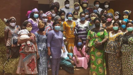 CELEBRATION EN DIFFEREE DE LA JIF PAR LE RIF-BENIN A NIKKI : La ministre Aurélie Adam Soulé rehausse l&rsquo;événement de sa présence  . Elle expose les réformes du gouvernement dans le secteur des médias