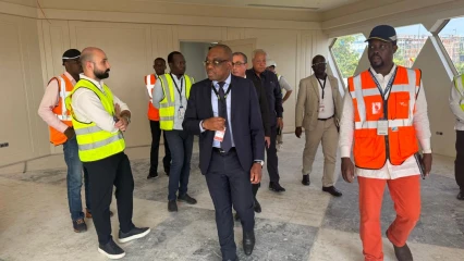 Chantier de l'aéroport international Bernardin Gantin de Cotonou: Georges Alé exige qualité et livraison à temps