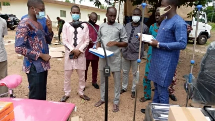 COMMUNE DE GOGOUNOU : Le maire Bary Tidjani dote plusieurs centres de santé d&rsquo;équipements sanitaires