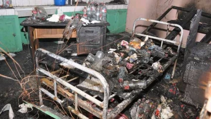 COMMUNE DE OUIDAH : Un incendie consume une partie du centre de santé de Pahou