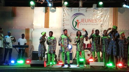 CONCERT DE L&rsquo;ASSOCIATION « JEUNESSE CONQUÉRANTE » À PARAKOU : Les jeunes sensibilisés pour la gloire de Dieu