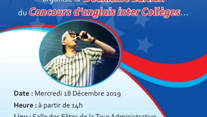 CONCOURS D&rsquo;ANGLAIS INTER-COLLEGE A COTONOU : L’Agence Goodwill promeut la langue de Shakespeare
