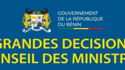 CONSEIL DES MINISTRES DE CE JOUR : Voici le point