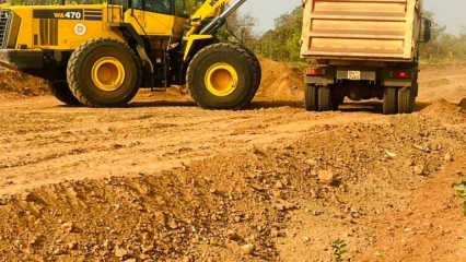 CONSTRUCTION DE LA ROUTE KOTA-KOUANDÉ : 11% de taux d&rsquo;exécution des travaux par Adéoti Sa . Kouandé bientôt fière d&rsquo;appartenir au Bénin