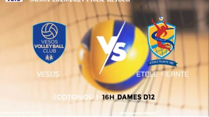 DERNIERE JOURNEE DE LA LIGUE PRO DE VOLLEYBALL DU BENIN :  L&rsquo;Usb Etoile Filante affronte Vesos de Cotonou ce samedi à 16h 