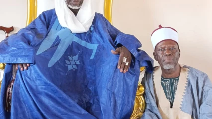 Désigné chef de la communauté Kanem Borno et de la chefferie kanouri du Bénin :Alhadji Salami Boukari Abdoulaye reçoit les bénédictions de l'empereur de Nikki