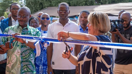 Diplomatie agissante: l’ambassade de France inaugure l’espace IFB de l’Université de Parakou