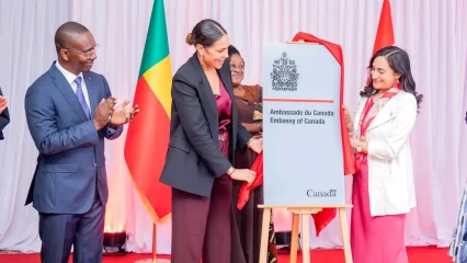 Diplomatie bilatérale: le Canada inaugure son ambassade à Cotonou