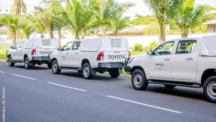 Éducation/Renforcement du suivi pédagogique au Bénin: le gouvernement dote les cs et les cip de 16 pick-up