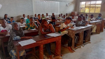 EXAMEN BLANC NATIONAL DU CEP : Tout se passe sans anicroche à Abomey-Calavi . Des absences notées de part et d&rsquo;autres