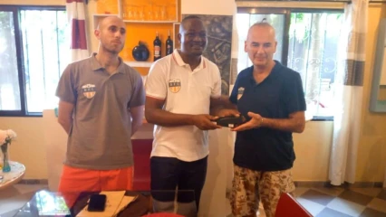 FOOTBALL/ PARTENARIAT DJEFFA FC – ACADÉMIE MADARON : Les partenaires italiens en visite au Bénin