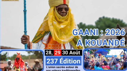 Gaani 2026 à Kouandé: sa Majesté Bagana Tounko Cessi 2 célèbre le 29 août
