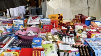 GLAZOUE :  Près de 75 Kg de faux médicaments saisis chez une vendeuse