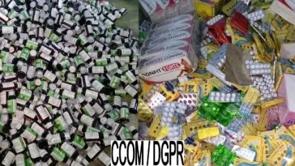 Grand-popo: 177 kg de faux médicaments interceptés, un trafiquant arrêté