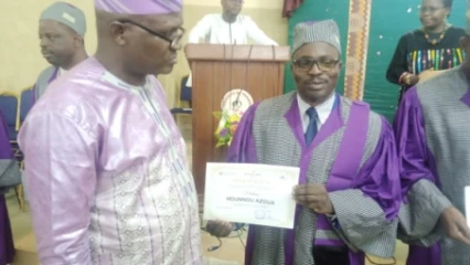 JOURNÉE DU MÉRITE À L&rsquo;UNIVERSITÉ DE PARAKOU : Le Docteur Mathias Azoua distingué