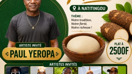 Journée exceptionnelle autour de l'igname pilée: le bar-restaurant « Tiboyaaka » invite le public le 15 août