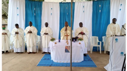 JUBILÉ DE CRISTAL DU CENTRE SANCTA MARIA DE PARAKOU : Une messe pour lancer l&rsquo;année jubilaire des 15 ans d&rsquo;existence du centre