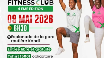 Kandi Fitness club: pour la santé et le bien-être: rendez-vous le 09 mai prochain