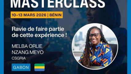 Masterclass "Etrade for Women" au Bénin : Melba Orlie Nzang Meyo, représente le Gabon