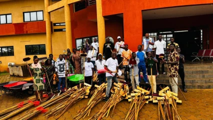 Mobilisation communautaire contre le paludisme: Msf dote la mairie de Matéri en matériel d’assainissement