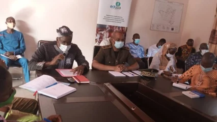 N&rsquo;DALI :  Le préfet Cissé reçu par le maire Saka Méré