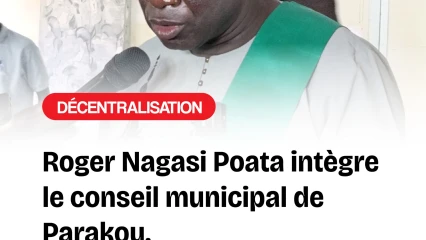 Parakou/Après la démission du conseiller Souradjou Karimou Adamou: Roger Nagasi Poata installé