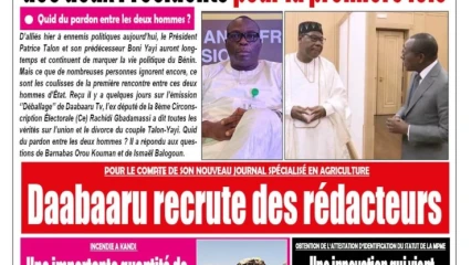 Parution du mardi 16 janvier 2024