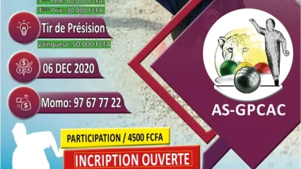 PÉTANQUE AU BÉNIN : L&rsquo;As-Gpcac organise le tournoi “Challenge Daniel Doury”