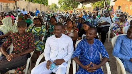 Pour améliorer le taux de participation à la présidentielle: les enseignants de Parakou s'engagent aux côtés du jeune Bilal Yacoubou