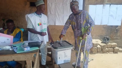 Présidentielle de 2026: Mohamadou Moussa a accompli son devoir civique à Kandi