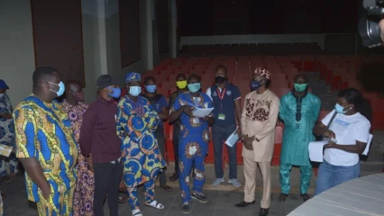 PROMOTION DE LA CULTURE A PARAKOU :  Le Dg Gilbert Deou Male engagé pour la renaissance du Ciné le Borgou