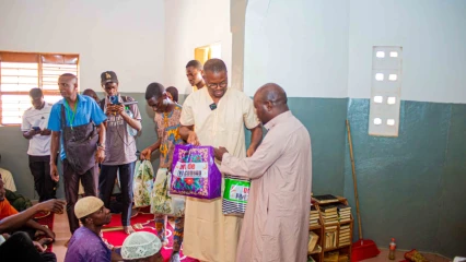 Ramadan/Distribution de plus de 1000 kits alimentaires à Parakou, Pèrèrè, N'Dali et Tchaourou: Bilal Yacoubou, la marque des jeunes qui feront "le Bénin de nos rêves"