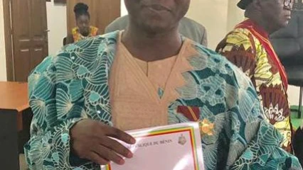 RECONNAISSANCE DE MERITE :Adamou Aba Bagnan fait chevalier de l&rsquo;ordre national du Bénin