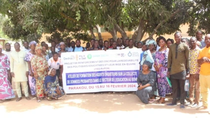REDEVABILITÉ DANS LE DOMAINE DE L&rsquo;ÉDUCATION AU BÉNIN : Dedras Ong forme des agents enquêteurs du Projet Pro-Repem