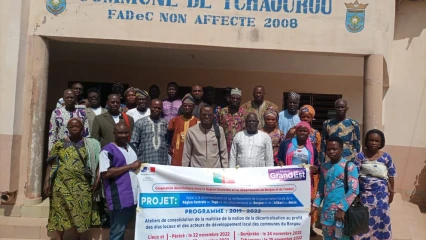 RÉFORME DE LA DÉCENTRALISATION/GRÂCE À LA RÉGION GRAND-EST DE FRANCE : L&rsquo;Association Gescod et l&rsquo;Adécob forment les acteurs de développement local de Tchaourou