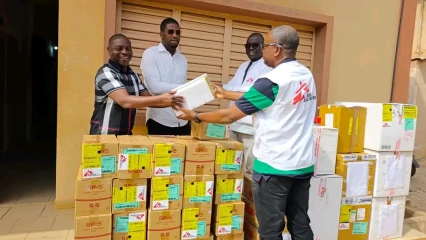 Renforcement de l'accès aux soins: Msf dote le CS de Kalalé de médicaments et de matériel médical