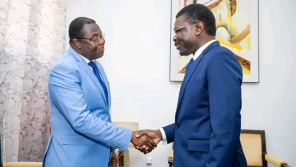 Renforcement des relations entre l'Assemblée Nationale et la Cour Suprême: Djogbénou et Adossou entretiennent de fructueux échanges