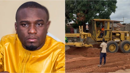 Reprofilage de l'axe Camp-Adagbè-Kpérou-Guéra à Parakou: Zul-Kifly Zakarie tient sa première promesse faite aux populations