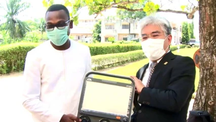 SANTE : L&rsquo;ambassade du japon au Bénin fait don d&rsquo;équipements sanitaire