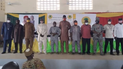 SEANCE D&rsquo;INFORMATION ET D&rsquo;ÉCHANGE DES MILITANTS UP DE BANIKOARA : Le maire Sarako Tamou ratisse large pour la réélection de Talon
