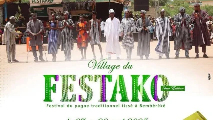 Septième édition du festako: c&rsquo;est du 7 au 20 avril prochain à Bembéréké 