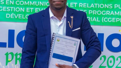Soutenance à l'Enstic de l'Université d'Abomey-Calavi :Latifou Oladokoun décroche son Master en Communication et Relations Publiques