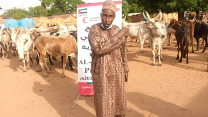 TABASKI A MALANVILLE/ GRACE AU PARTENAIRE EMIRATES RED CRESCENT : L&rsquo;Ong Bienfaisance au Bénin fait don de 130 bœufs à plusieurs ménages