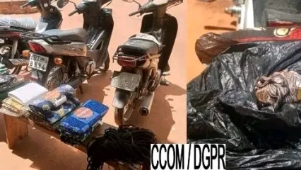 Tori-Bossito: deux individus en détention provisoire pour escroquerie, usurpation et vol de motocyclette
