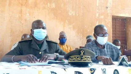 TOURNÉE STATUTAIRE DU PREFET DE L&rsquo;ALIBORI : Karimama a reçu la délégation de Mohamadou Moussa