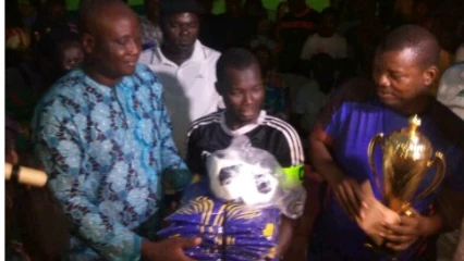 TOURNOI INTER VILLAGES DE L&rsquo;ARRONDISSEMENT DE TOGBA  : Pierre Gbègnon fait la promotion du football à la base