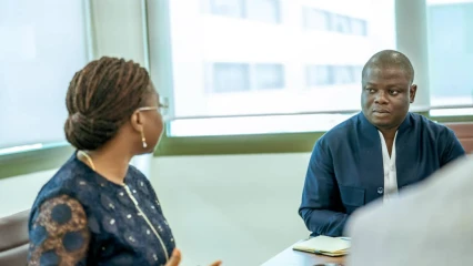 Transformation numérique des médias :L'UNaMEL-Bénin échange avec Aurélie Adam Soulé Zoumarou