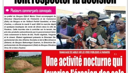 UNE DU MERCREDI 10 AOÛT 2022